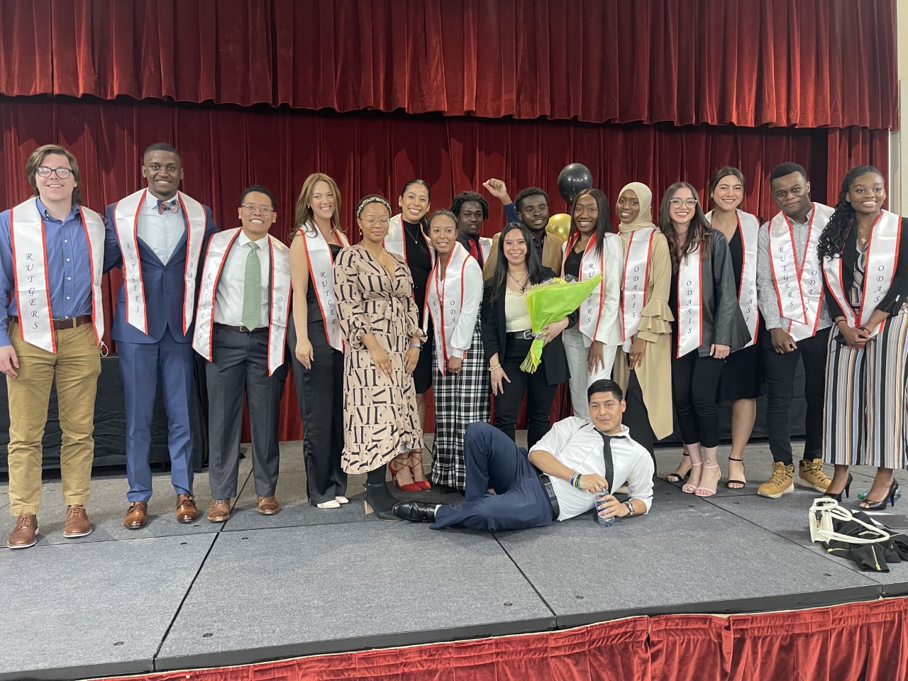 graduation stage